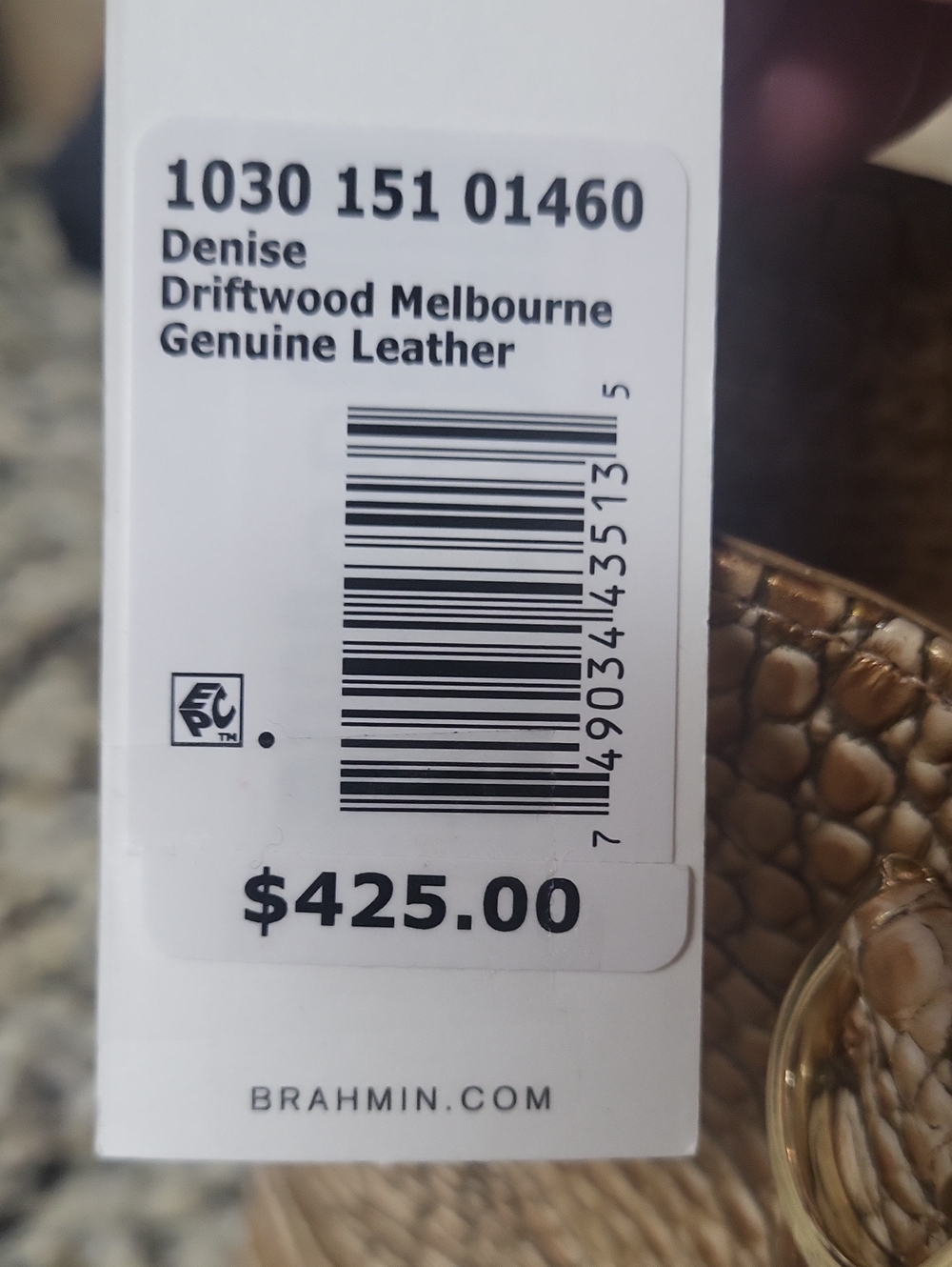 BRAHMIN Denise Satchel - Picture 8 of 13